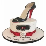 Gateau anniversaire chaussures louboutin